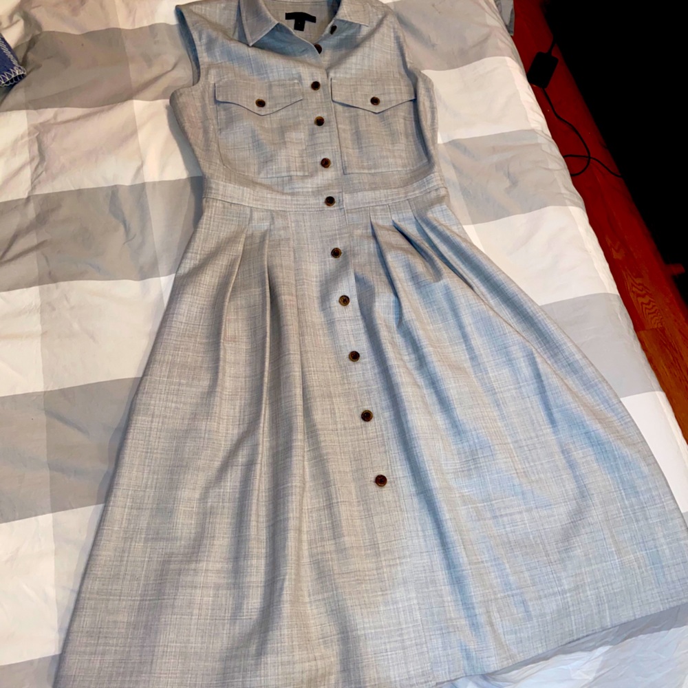 Grey JCrew Dress